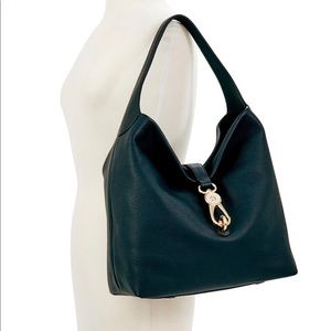 Dooney & Bourke Belvedere Logo Lock Hobo